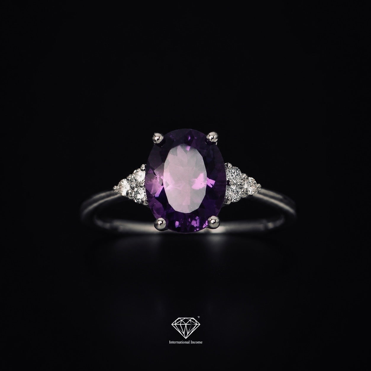 Amethyst Grace Ring