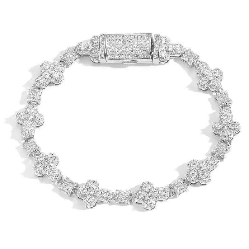 Tennis Cross Bracelet