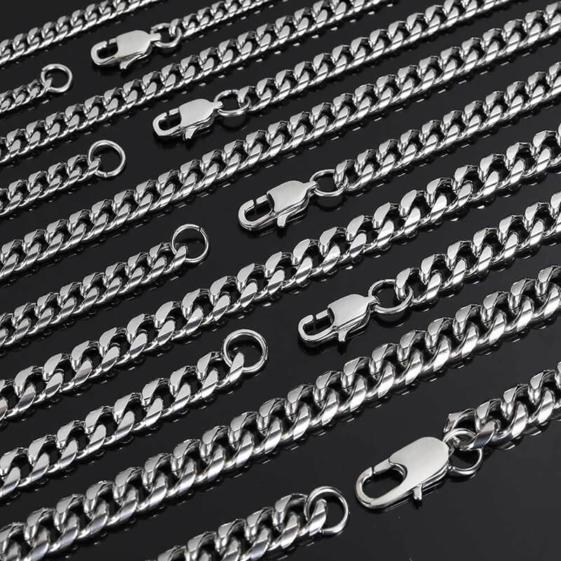 4MM STAINLESS STEEL MIAMI CUBAN CHAIN