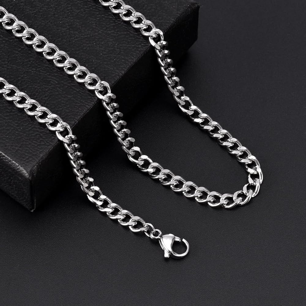 4MM STAINLESS STEEL MIAMI CUBAN CHAIN
