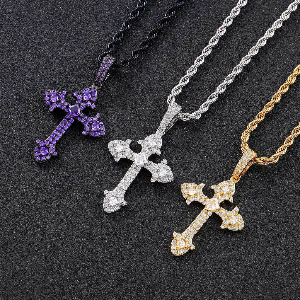 Diamond Cross Pendant