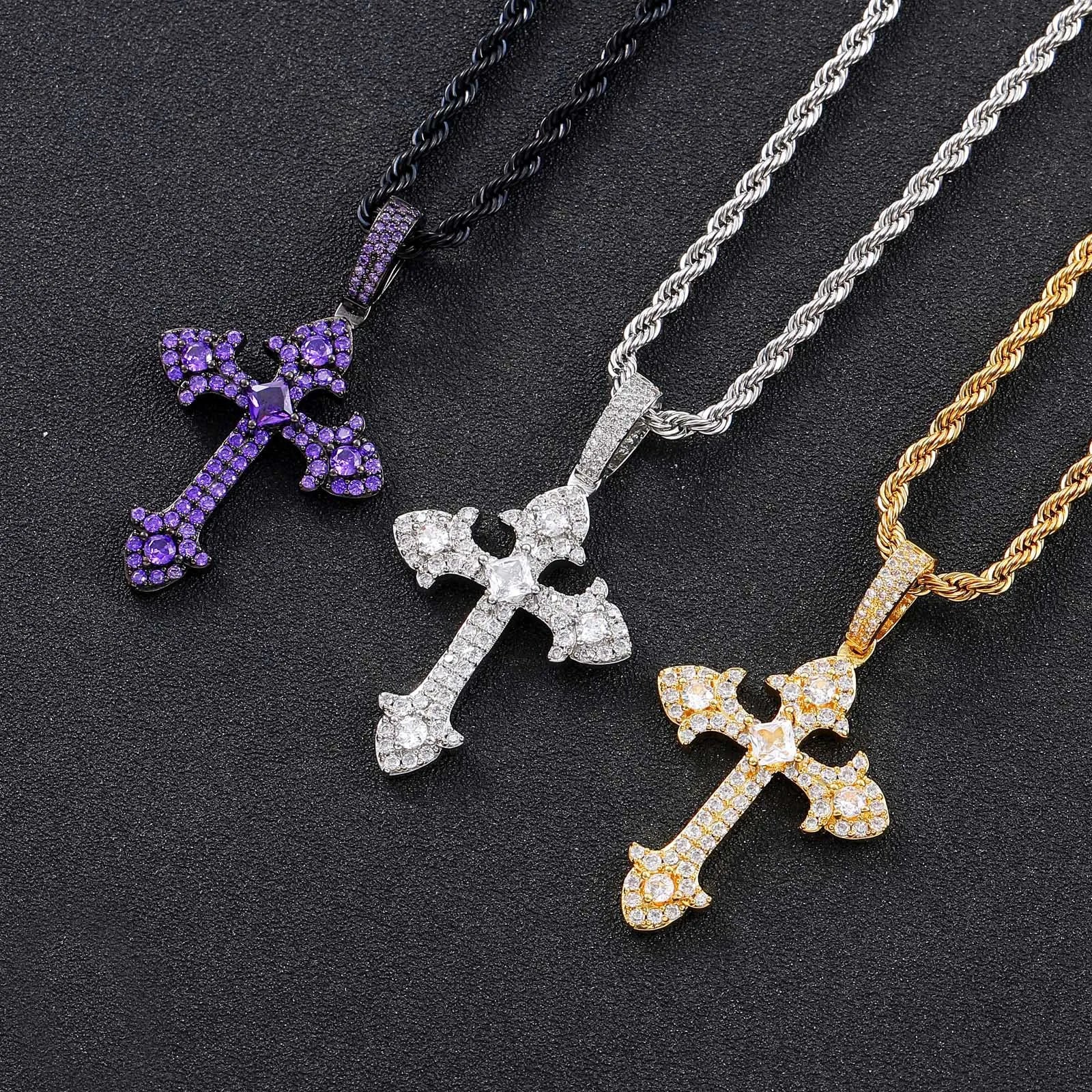 Diamond Cross Pendant
