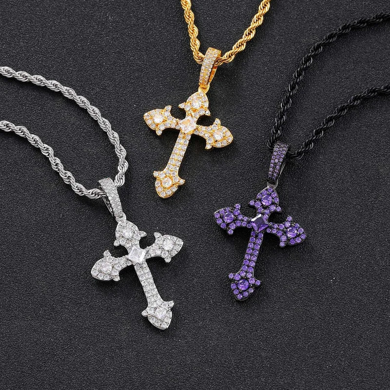 Diamond Cross Pendant